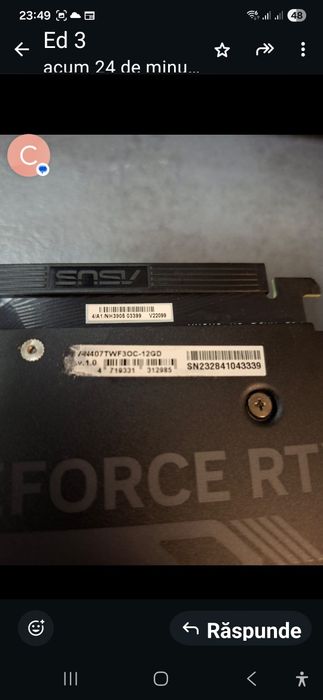 Rtx 4070Ti 12Gb Gigabite