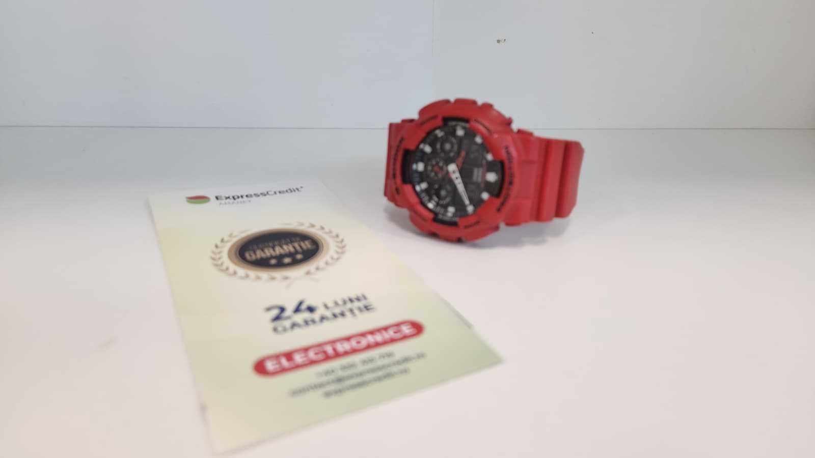 Ceas Casio G-Shock GA-100B (Ag8 Tudor1/B73462) – Garantie 2 Ani!