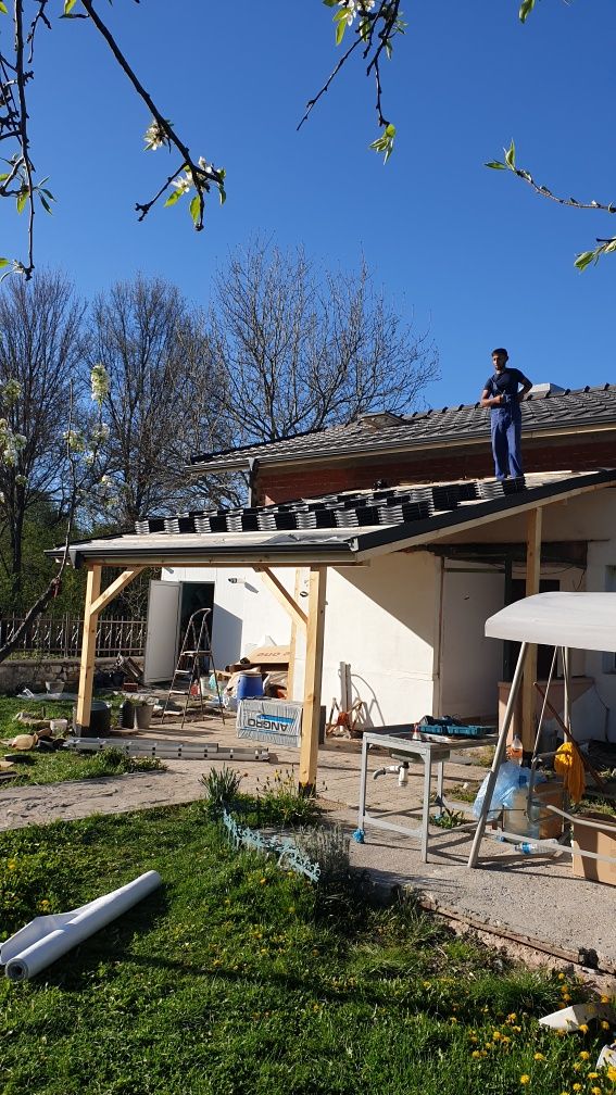Ремонт на Покриви Навеси Барбекюта