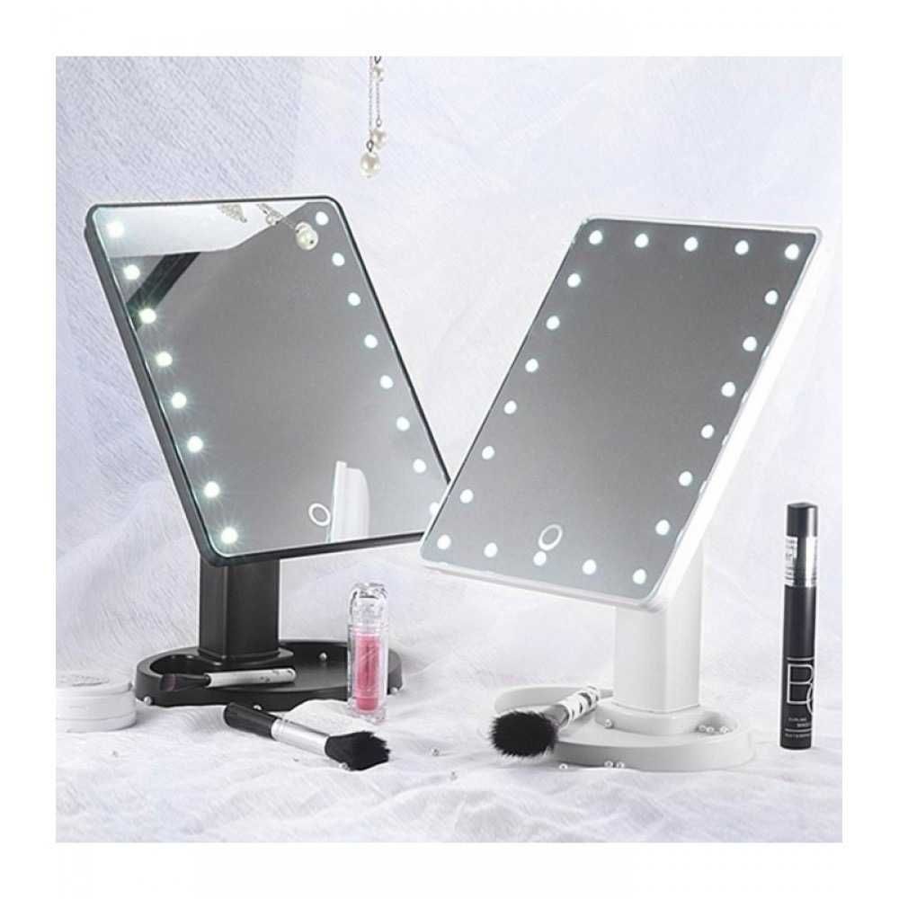Професионално Огледало за гримиране с LED светлини осветление за грим