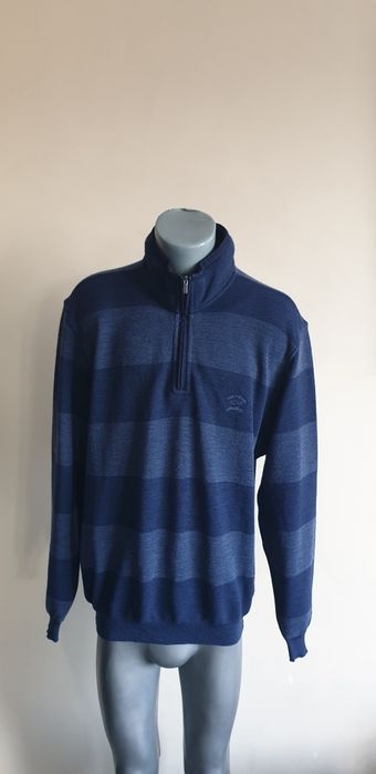 Paul & Shark Cool Touch Wool Cardigan Knitted Half Zip  XL ОРИГИНАЛ!