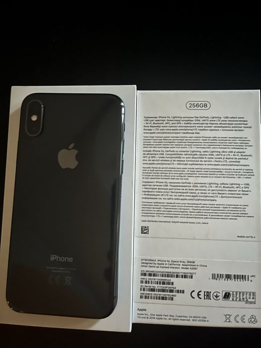 Iphone XS 256GB black