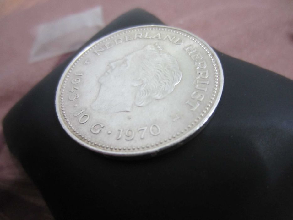 Moneda colectie comemorativa argint 25gr, 10 gulden 1945-1970-ieftina