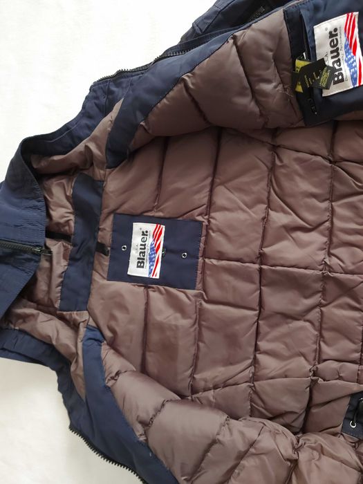 Blauer USA down parka М/L ,дамско пухено яке парка 80%пух20% 900лв