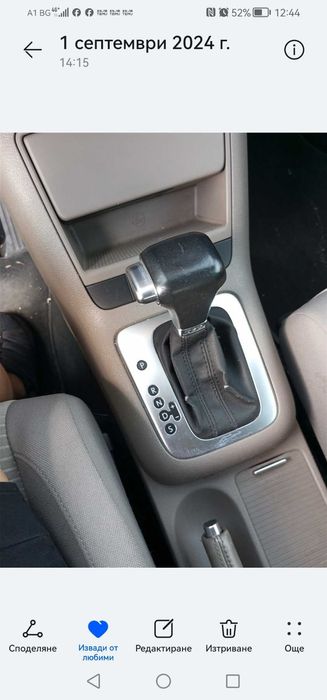 VW Golf Plus-140к.с.,дизел-Автоматик