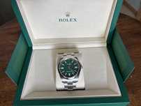 Ceas Rolex Oyster Perpetual Green 41mm nou 2025