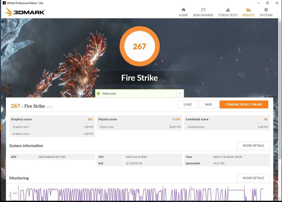 Placa video AMD HD 7450 2Gb DDR3