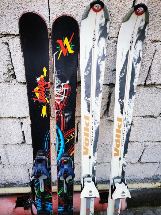 Vând schiuri  freeride tura twintips allmountain stare buna