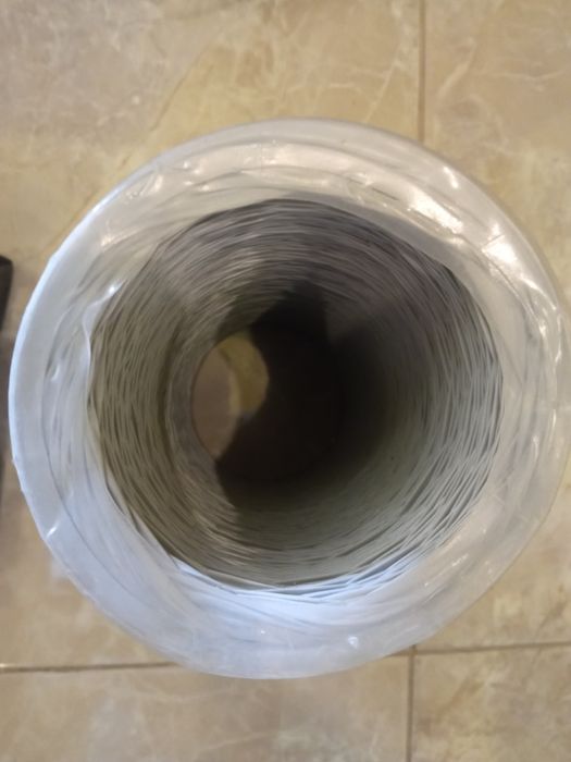 Гъвкав въздухоотвод ПВЦ сив 100 мм, дължина 6м