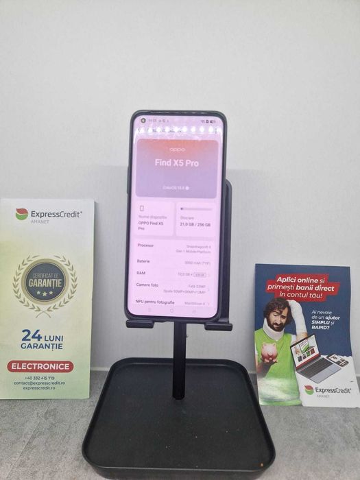 Oppo Find X5 Pro 12/256 (Ag26 Tudor 2)(B.44813) Garantie 2 ani!