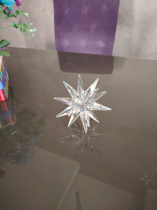 Suport lumânare Swarovski Crystal Large Star