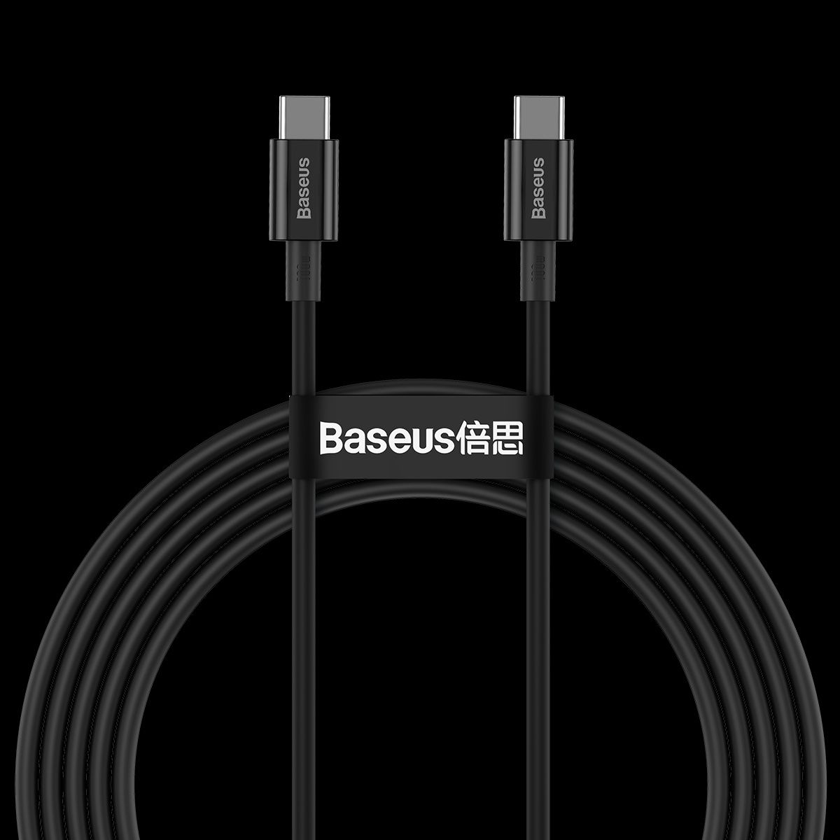Cablu USB Type C Baseus High Density 100W 5A 2m White Blue Black