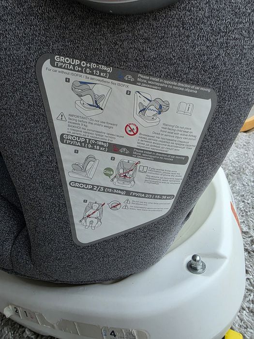 Van scaun auto Lorelli Lusso, 0-36 kg, isofix, rotire 360