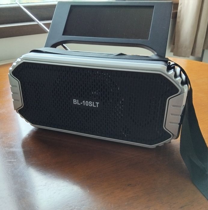 Соларно радио FM, Bluetooth, USB, SD card, mp3