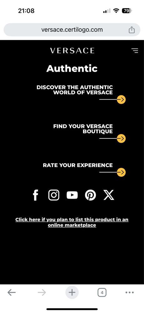 Versace Medusa Biggie VE4361