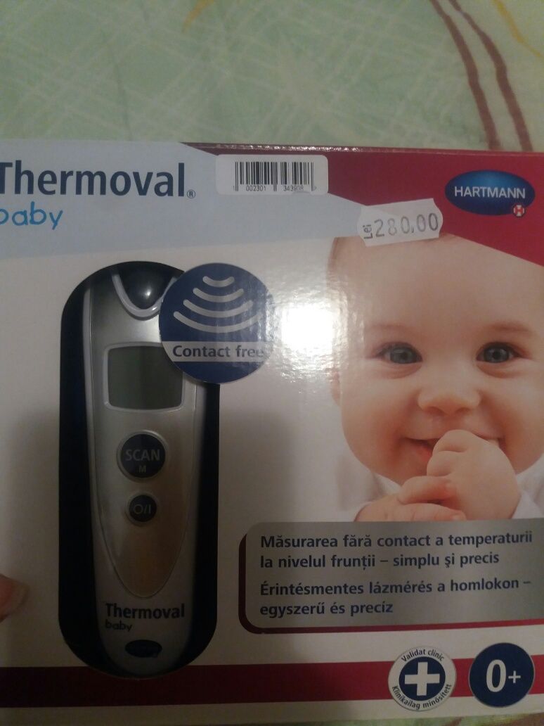 Termometru cu infraroșu.