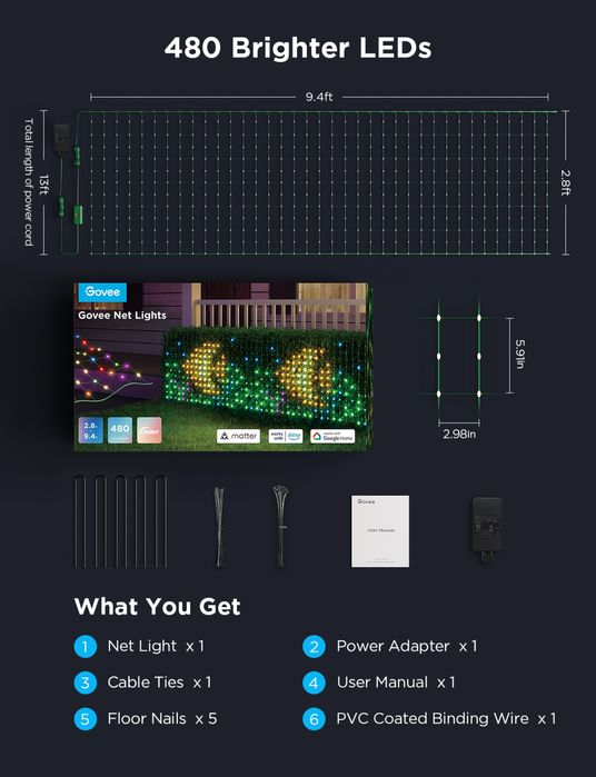 Govee Net Lights