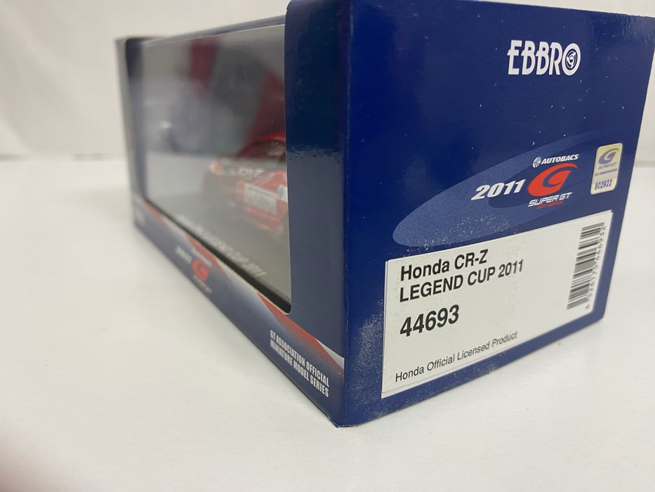 EBBRO Honda CR-Z LEGEND CUP 2011 machetă auto scara 1:43 (11 cm)