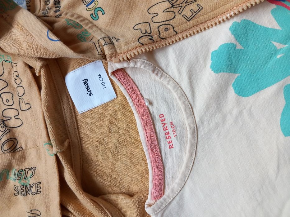 Hanorac trening + tricou Reserved baiat 110