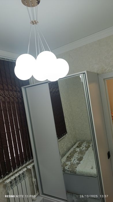 Своя квартира 2 комнатная Чилонзор 19 2в3/2/5 Евро ремонт Зеркалка