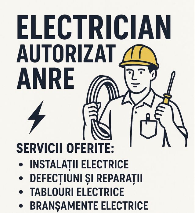 Electrician autorizat ANRE IIA+IIB