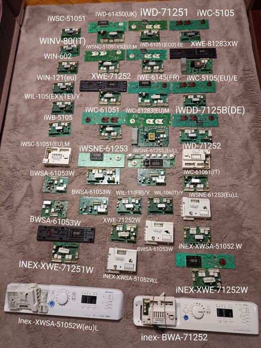 Placa bord calculator  mașină de spălat rufe marca  ARTIC
