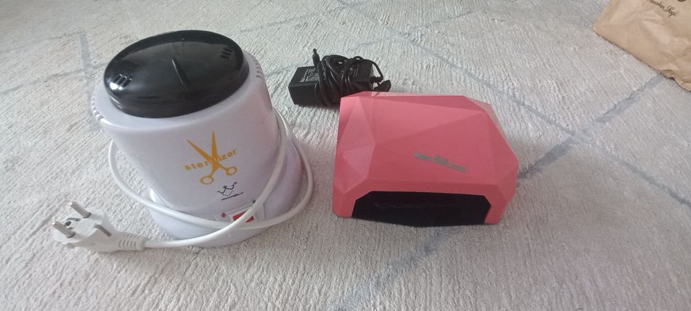 Лампа и стерилизатор для маникюра