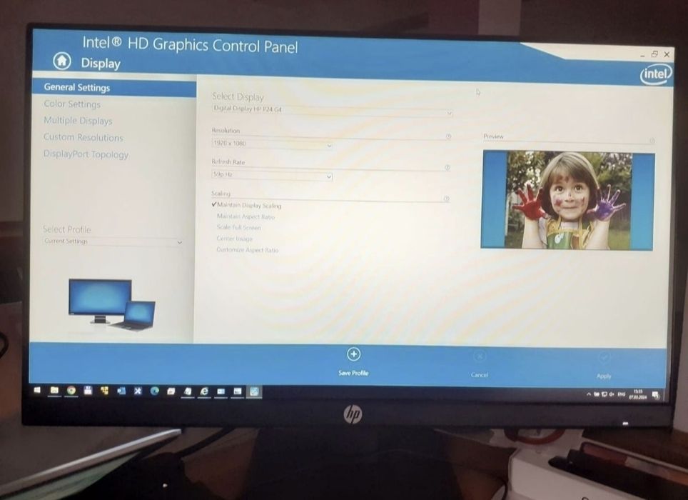 Monitor de Gaming Led Hp P24