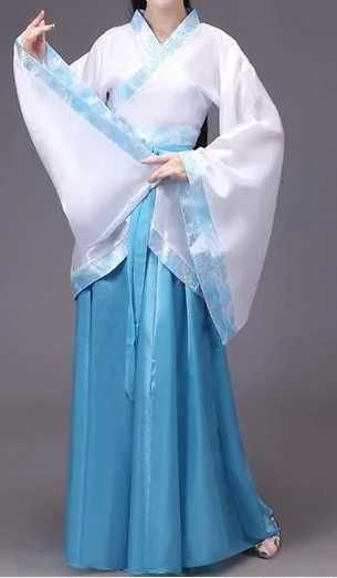 Costum traditional chinezesc dama stil Hanfu cosplay nou - S/M