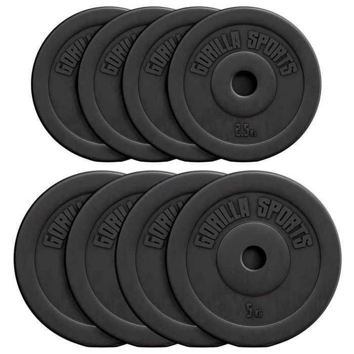 Pachet Discuri 30/31mm 30 kg - 4x2,5 4x5 kg