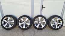 Vand jante aliaj originale Hyundai + anvelope de iarna 215.50 R17 95V