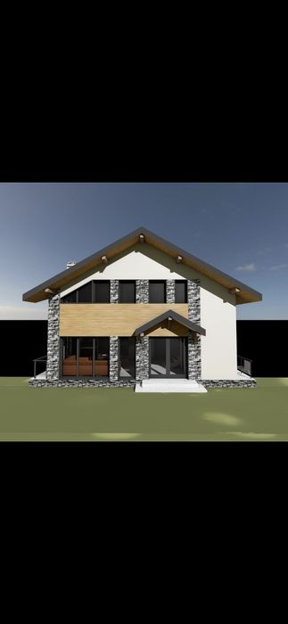 Vând fundatie cu proiect Părâng