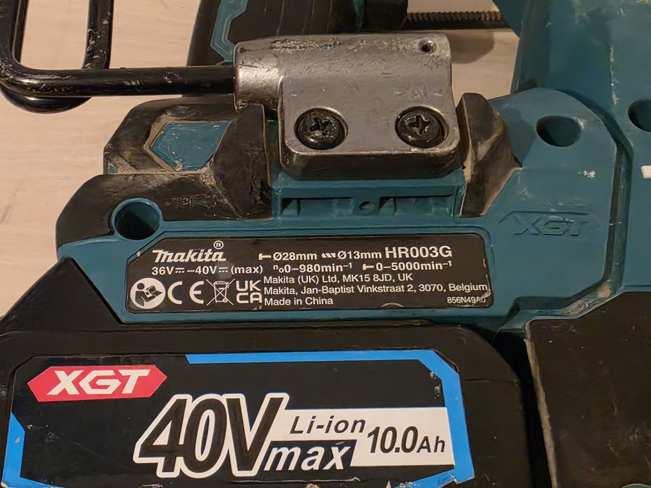 Makita HR300G rotopercutor sds-plus cu acumulator de 40V
