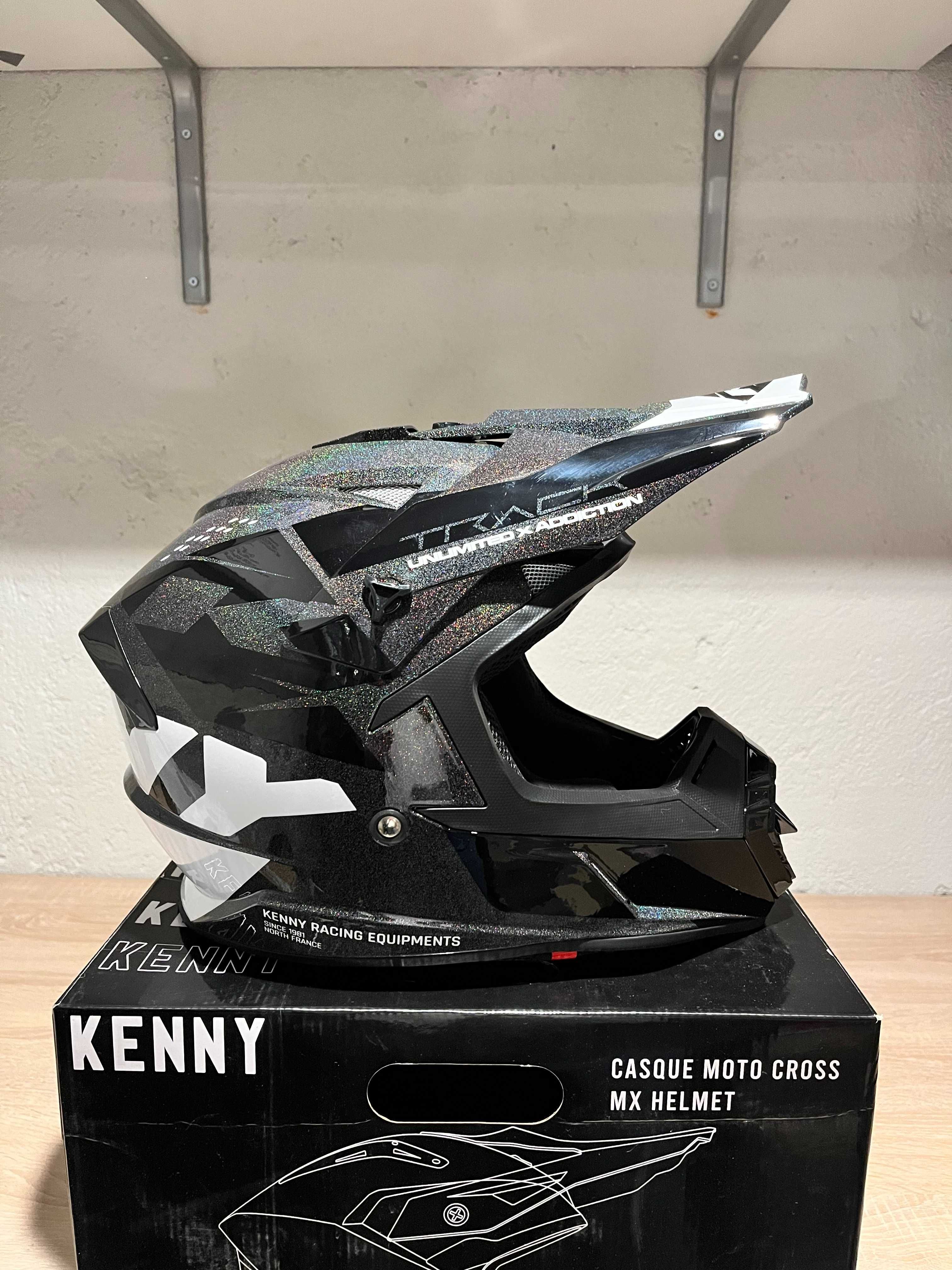 Casca moto cross enduro KENNY Track L