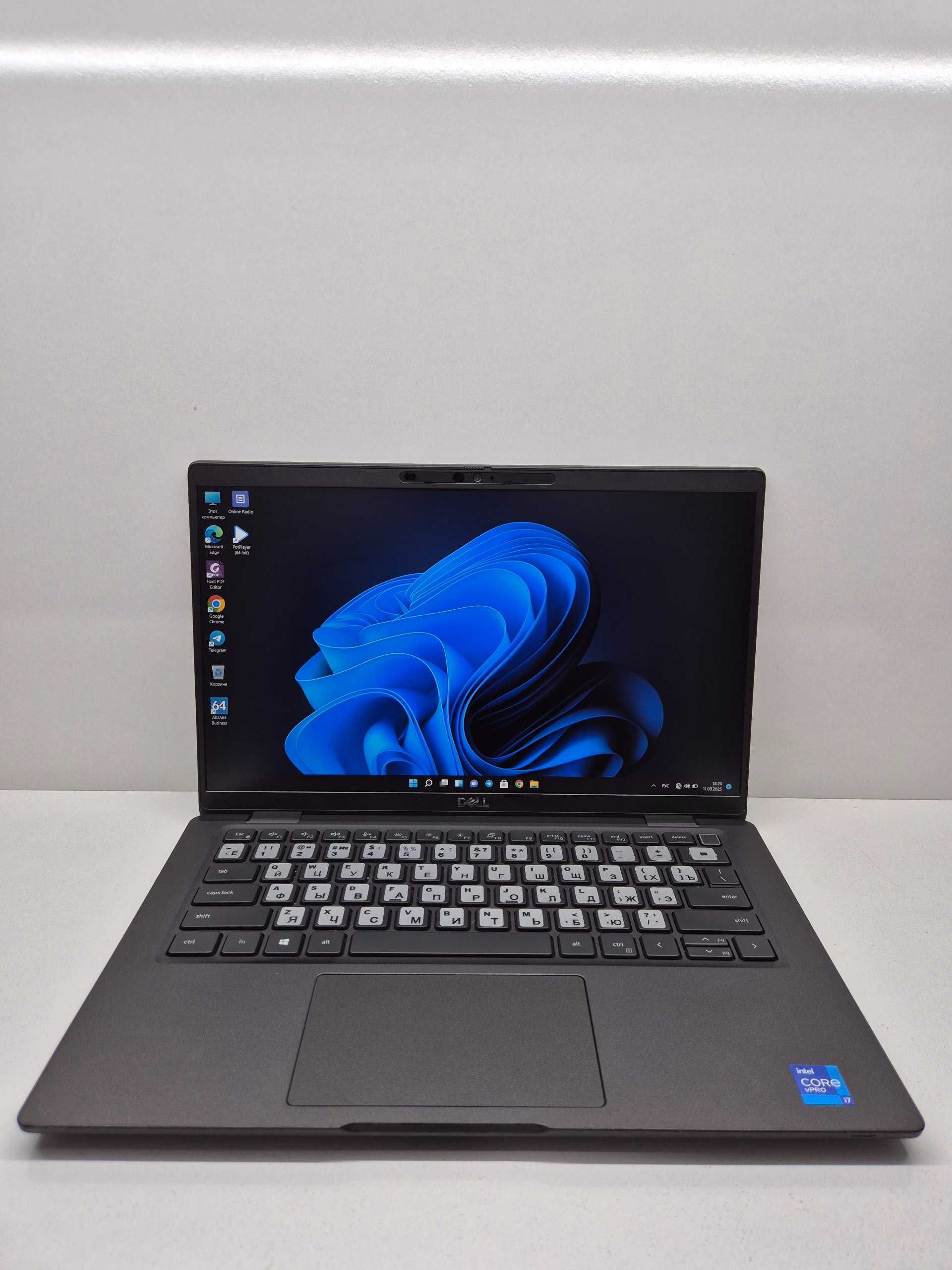 229$ Dell Core i7-1185G7 Operativ hotira 16gb 256gb SSD 14.1 Ekran