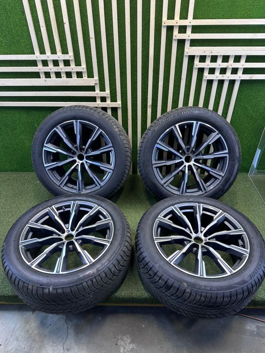 Set Jante X5 G05 X6 G06 R20 Stil M740 Iarna Bridgestone Dot 4023