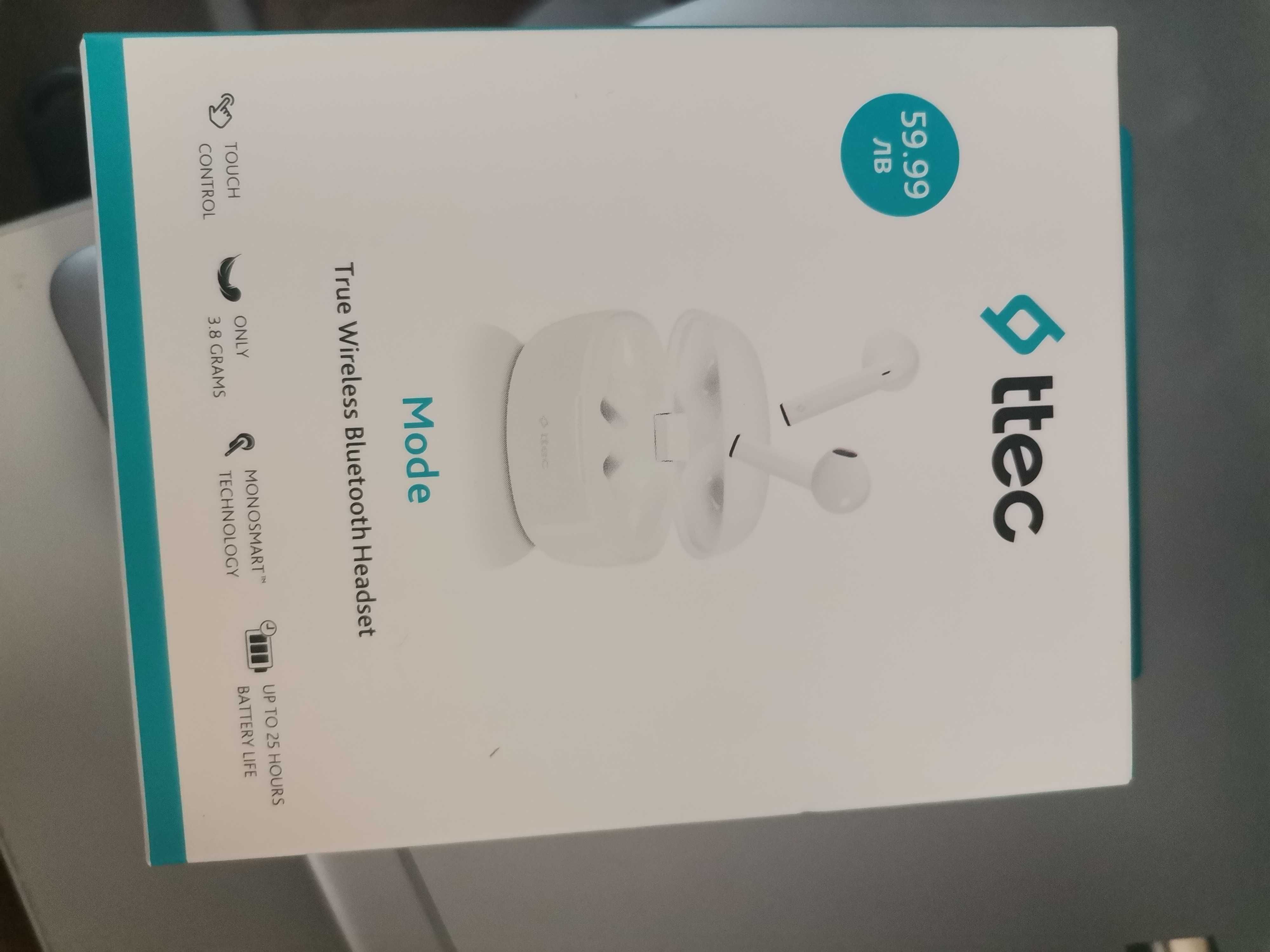 Безжични слушалки ttec