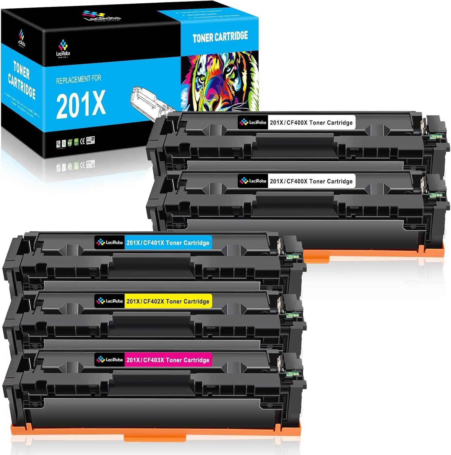 Тонер касети LeciRoba 201X за HP Color LaserJet Pro M252dw