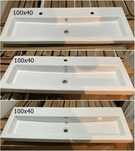 Lavoare ceramică 100/80/60 x 40 cm