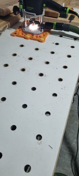 Șablon găuri Bench Dog / MFT – universal 19–20 mm (printat 3D)