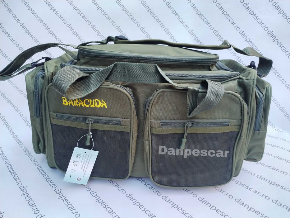 Geanta accesorii pescuit la crap Baracuda B25, 60 x 33 x 31 cm