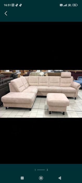 Ъглов диван Dakar-530