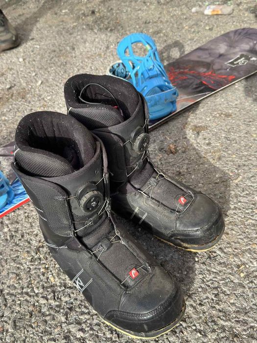 Сноуборд сет/ дъска, автомати и обувки/ Snowboard