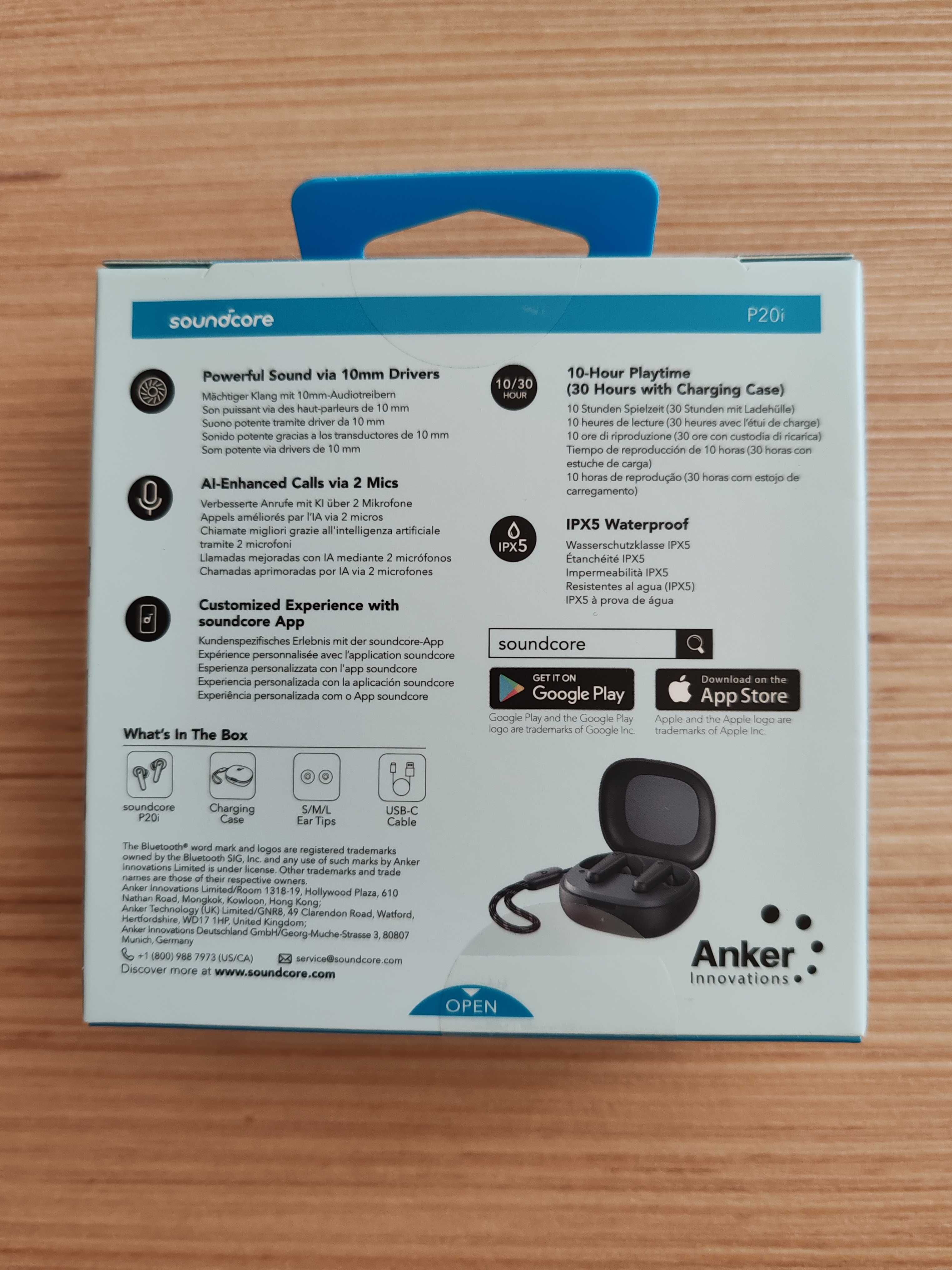 Слушалки Soundcore P20i - неразопаковани