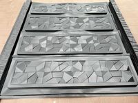 Matrite 3D gard forme stalpi beton RETETA INCLUSA