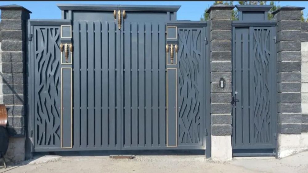 Ворота,Варота на заказ,Дарбаза,Калитка,Туркестан,Роликовый,Распашной