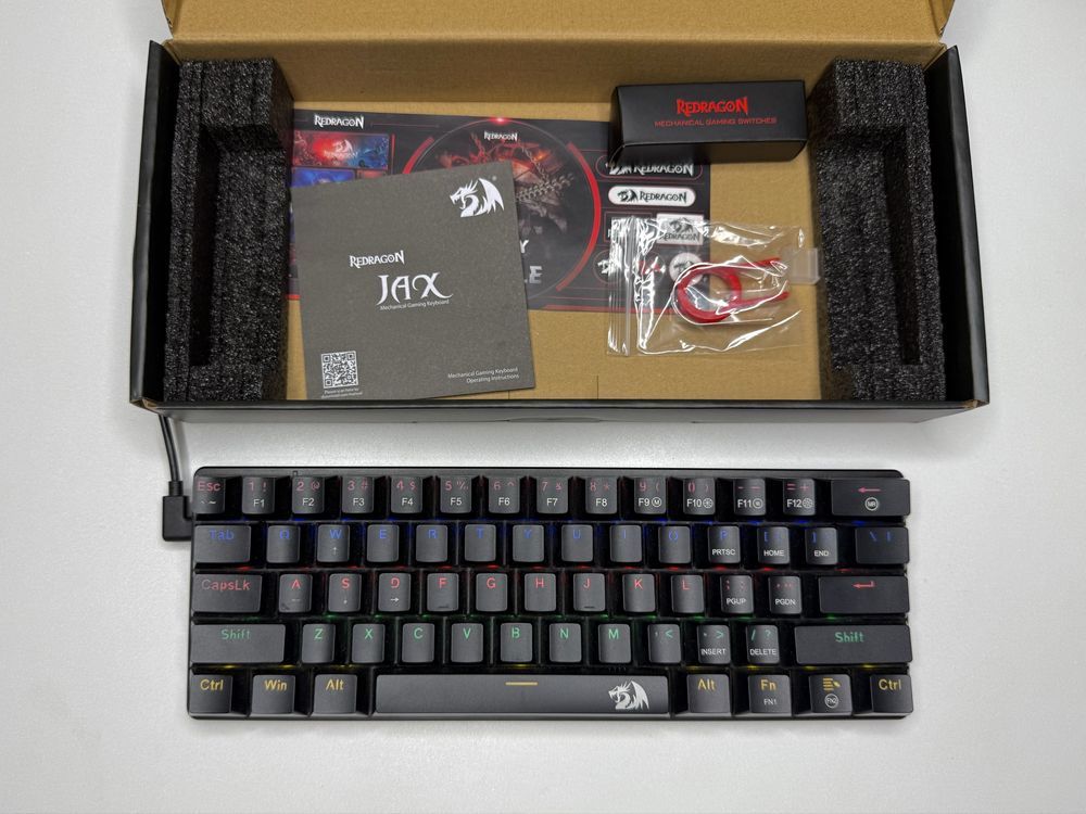 Геймърска клавиатура Redragon Jax K613