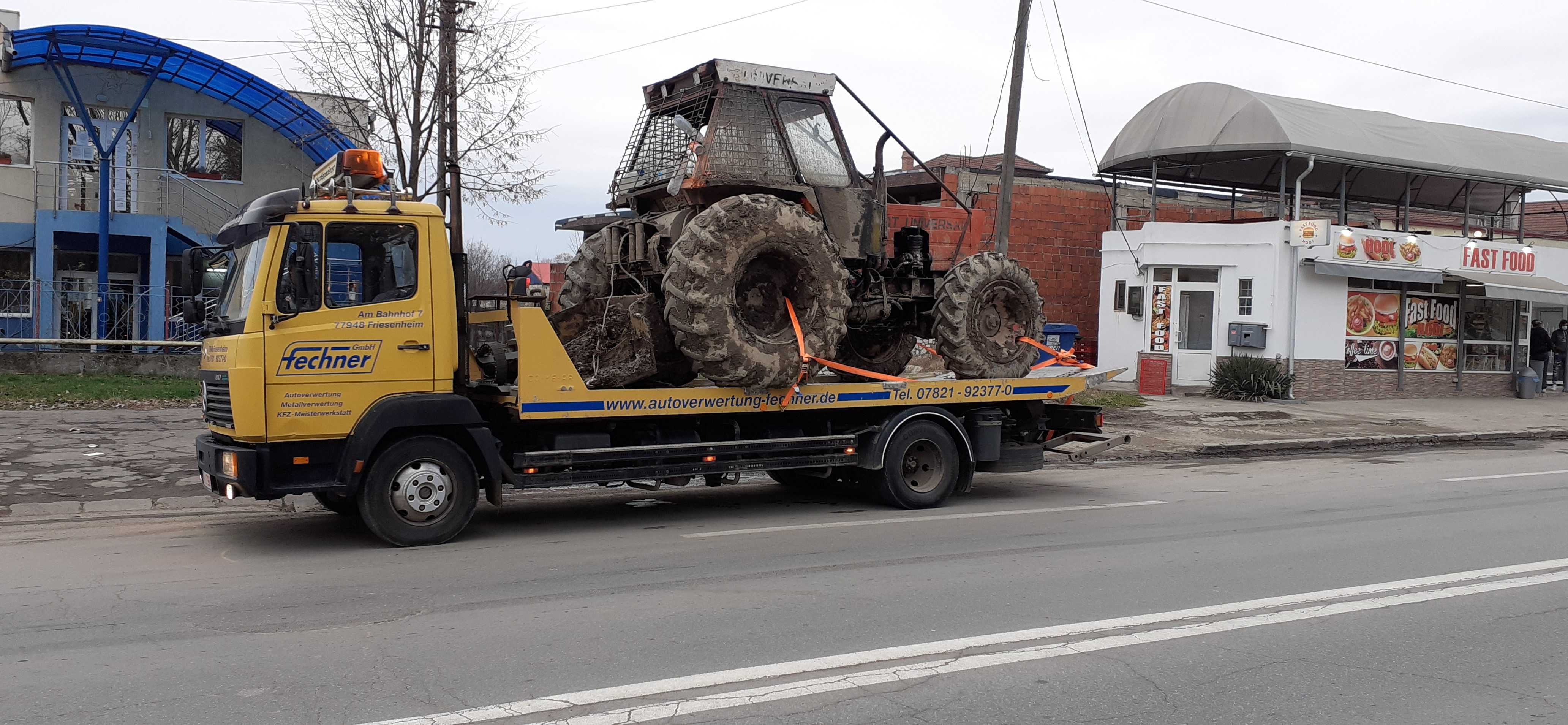 Tractari Auto Transport Utilaje