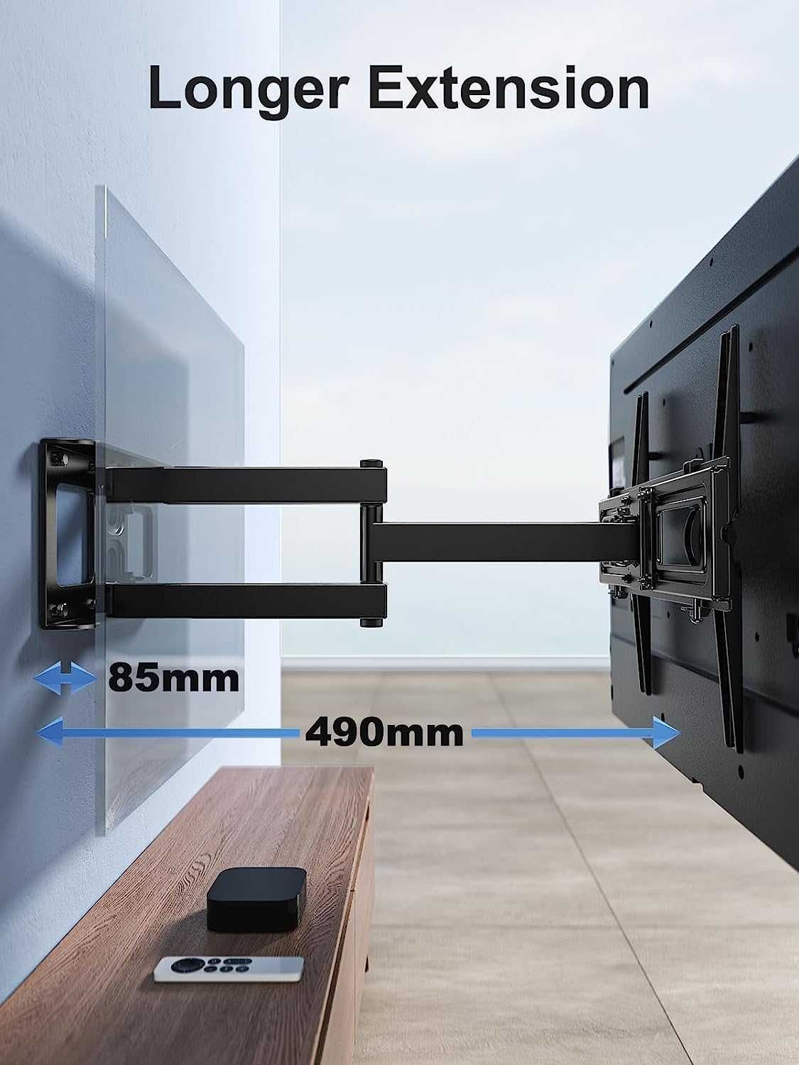 Suport TV de perete reglabil, diagonala 66-152cm, max 40kg, Negociabil