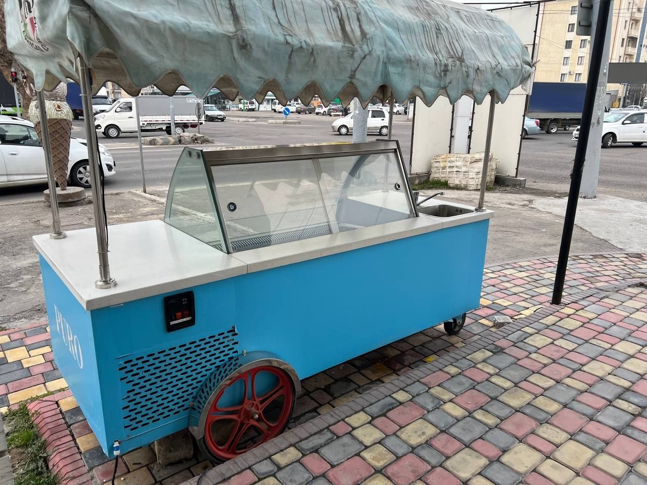 Marojniy Muzqaymoq arava / Тележка для мороженого